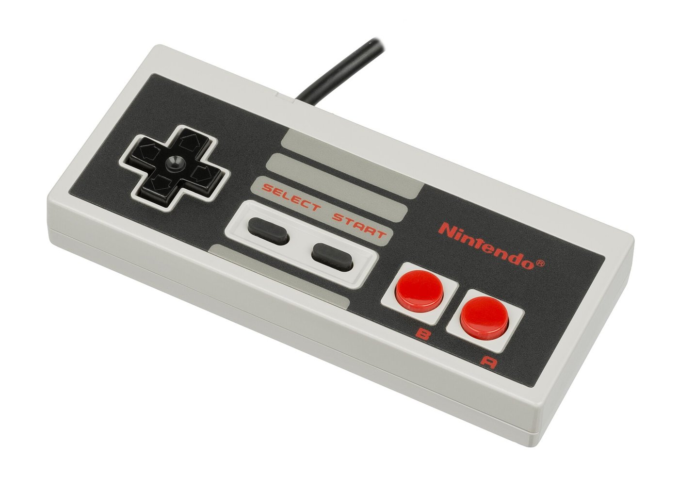 当時のゲーム機のコントローラー。日本中の子どもが、これを握りしめていた。（Photo: パブリックドメイン, via Wikimedia Commons）