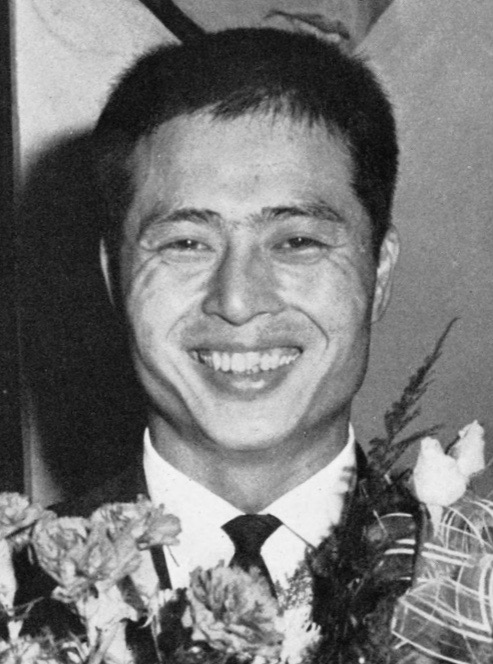 1962年ごろの王貞治。22歳、一本足打法にたどり着いた年でした。(Photo: 『青春ホームラン王 実録小説王貞治』ベースボール・マガジン社/パブリックドメイン, via Wikimedia Commons)